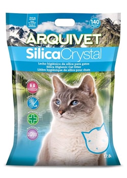 Conoce la arena de sílice para gatos Arquivet