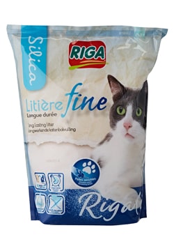 Toda la información sobre la arena de sílice para gatos Riga